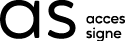 Logo AccesSigne noir