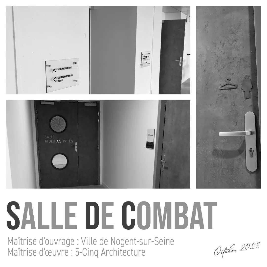 Réalisation Salle de combat Nogent Sur Seine